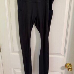 Gymshark Black Pocket Leggings Sz Small EUC High Waisted Athleisure